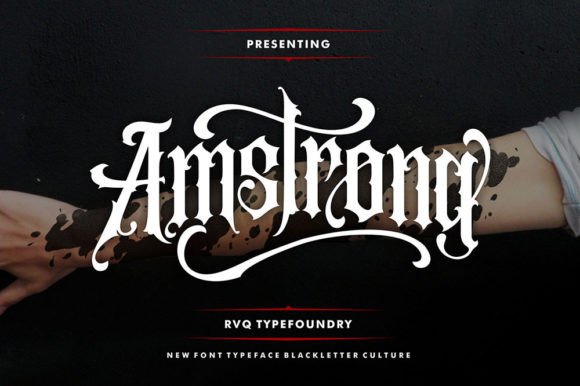Amstrong: Crafting Timeless Elegance in Every Letter