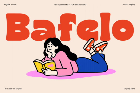 Bafelo: The Friendly, Bold Display Font for Modern Brands