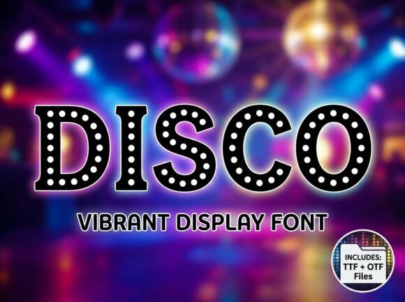 Disco: Igniting Projects with Vintage Marquee Magic