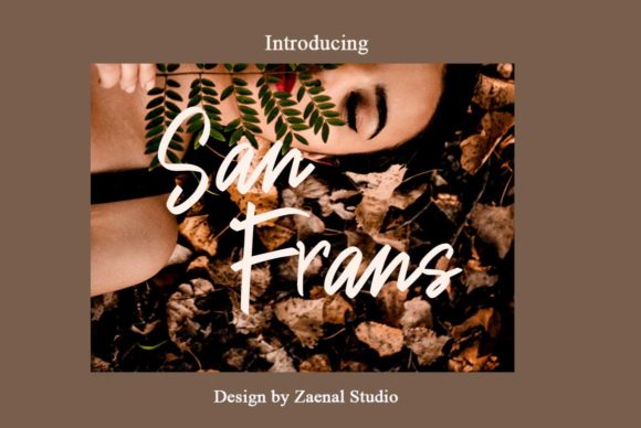 Discovering San Frans: A Friendly Handwritten Font for Authentic Design