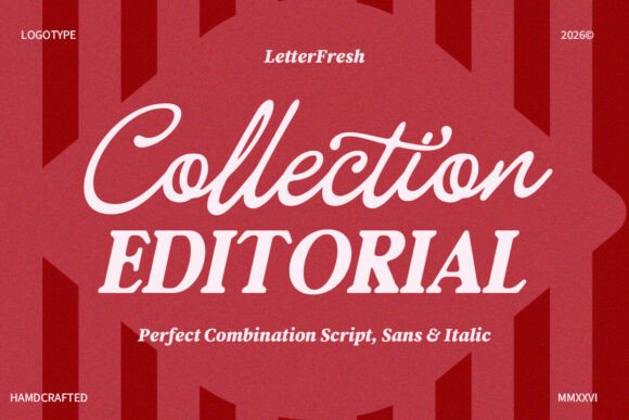 Editorial Collection Duo: A Font Pairing with Character
