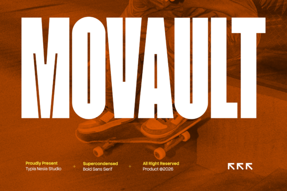 Movault: The Bold Super Condensed Sans for Modern Impact