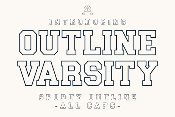 Outline Varsity: A Bold Choice for Timeless Sports Design