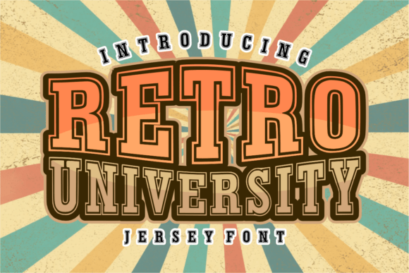 Retro University: A Typeface for Champions and Classics