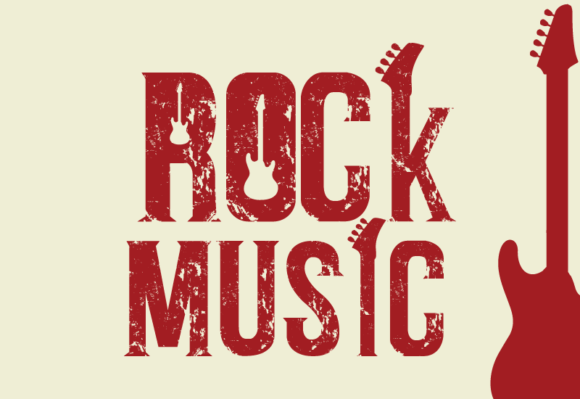 Rock Music: The Decorative Font That Sets a Visual Rhythm