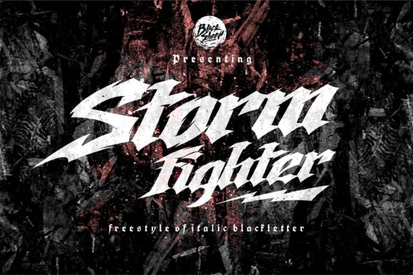 Storm Fighter: The Gothic Typeface for Bold Branding
