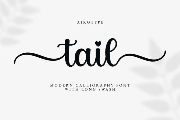 Tail Font: Add Flowing Elegance to Your Creative Projects
