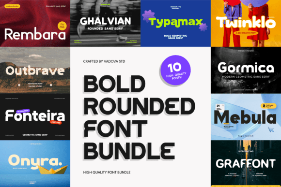 Why Bold Rounded Fonts Create Confident and Friendly Designs